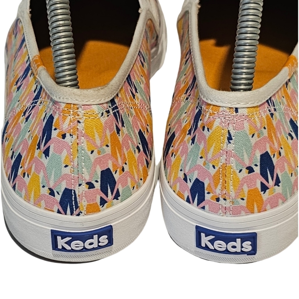 Womans KEDS Double Decker Raimbow Sneakers sz 10